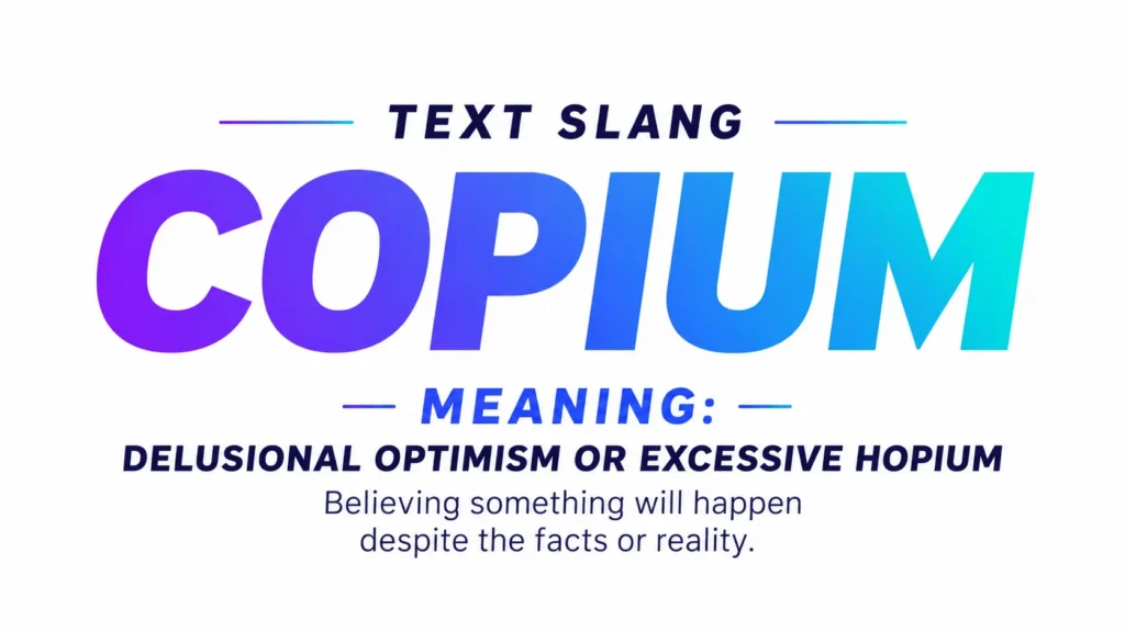copium-meaning