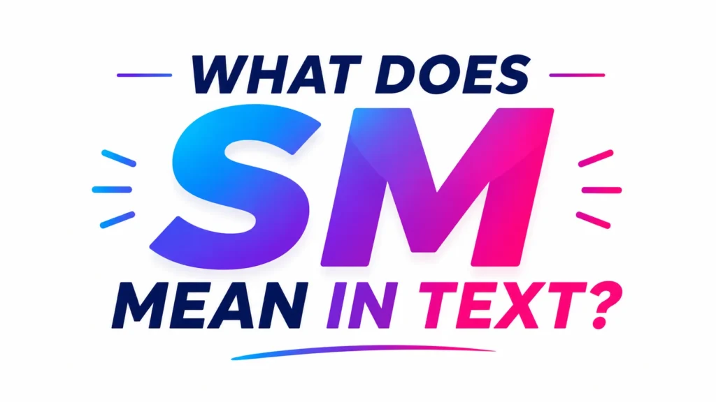 what-does-sm-mean-in-text