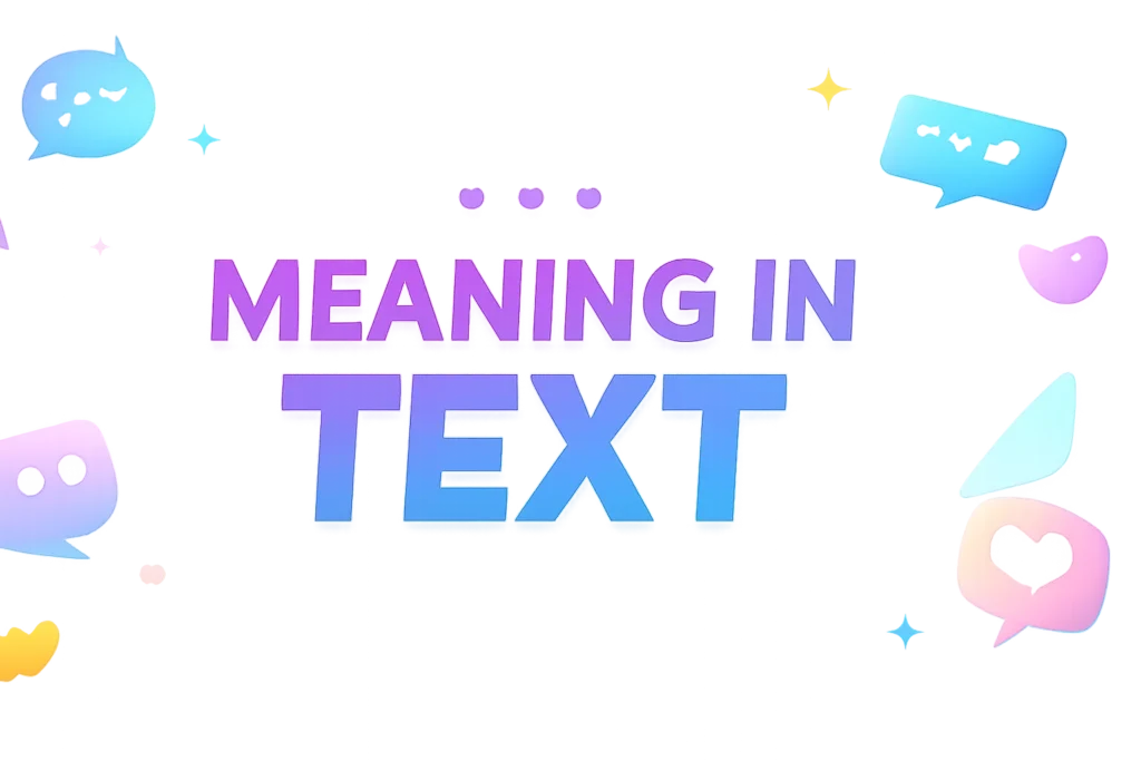 meaning-in-text