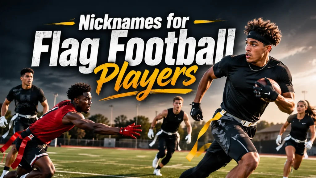 nicknames-for-flag-football-players