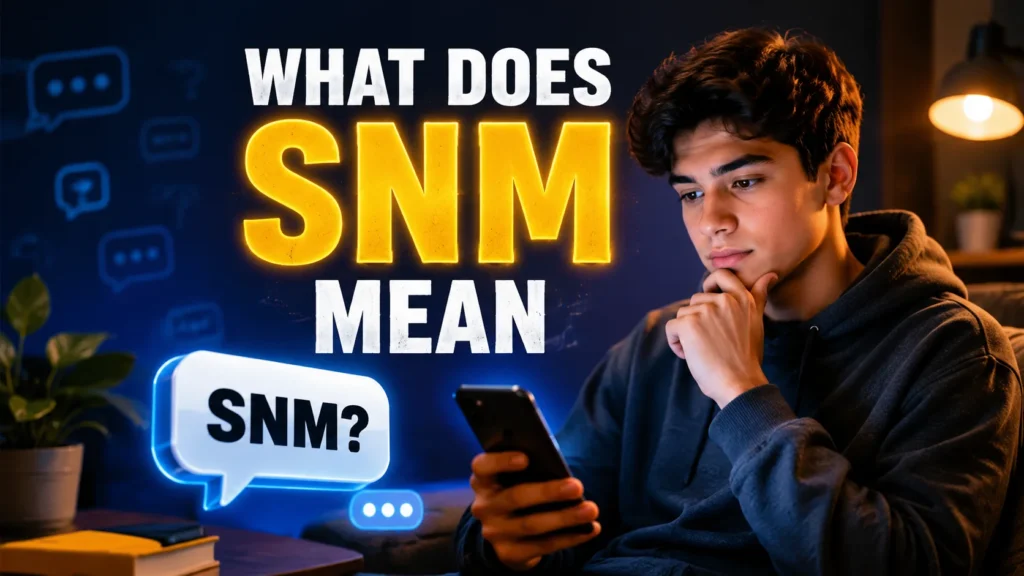 what-does-snm-mean
