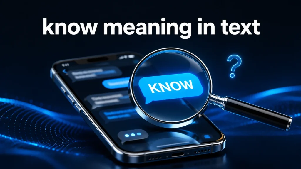 know-meaning-in-text
